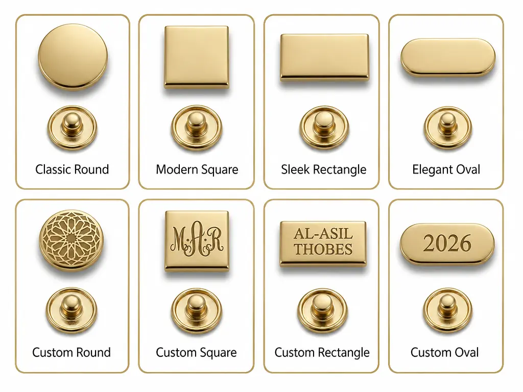 Thobe button logo examples
