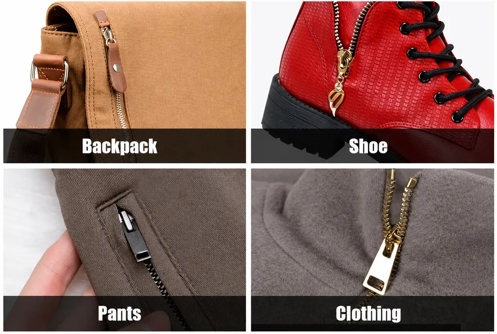 Zipper pullers on products